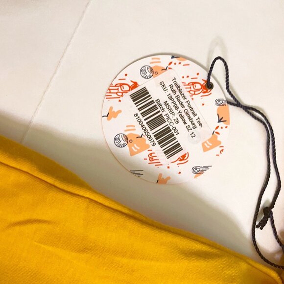 NWT Piccolina Ruth Bader Ginsburg Tee, Size 12 - Picture 3 of 5